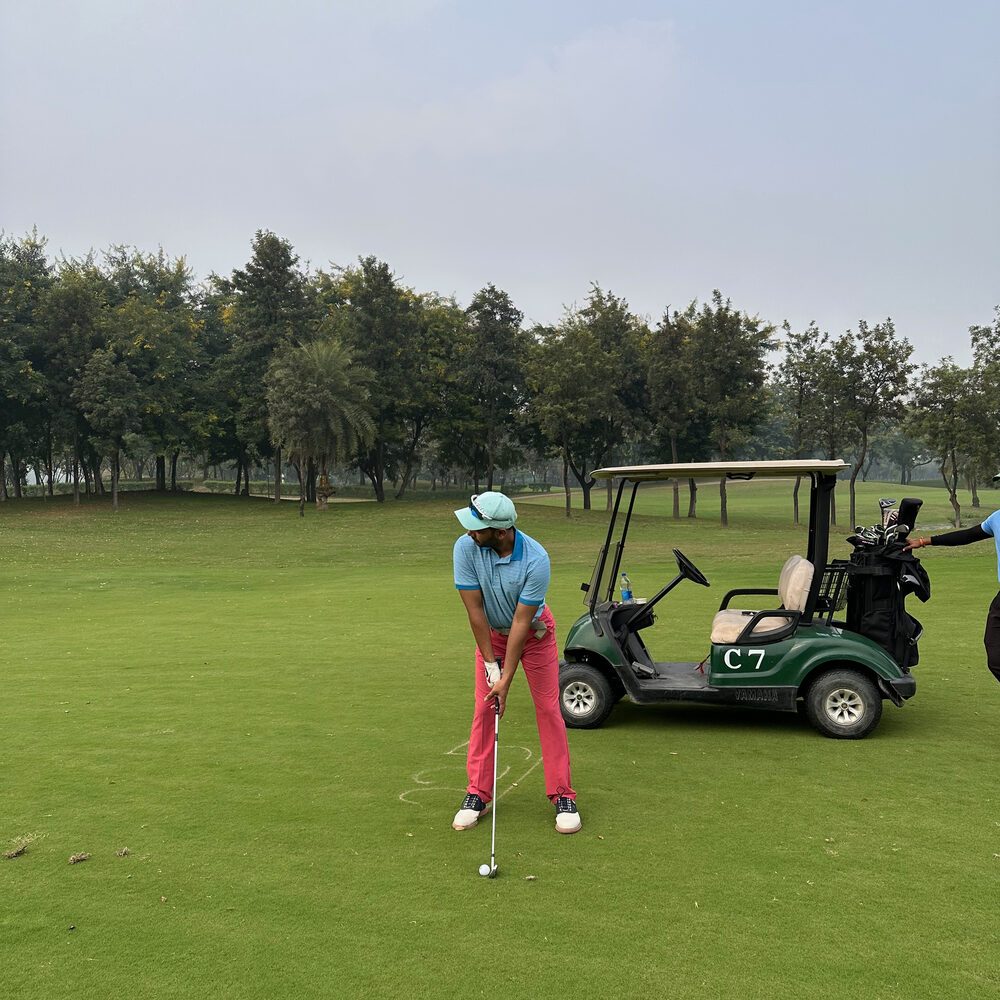 Golf — fairway approach